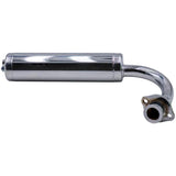 100cc Chrome Muffler - Bike Engine Kit