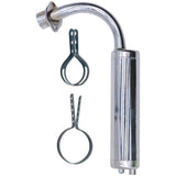 100cc Chrome Muffler - Bike Engine Kit