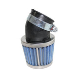 Air Filter, Blue 35mm, Bent Long Cone