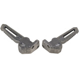 RedCap Rear Footrest Peg Set Specifically Designed for, Jonway Gator Tank 150cc, Tank 200cc, Cougar Tank 150cc, 200cc, Scooters, Sleek & Stylish Silver Design 1 Pair Footrest Pegs (Left & Right)