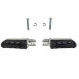 RedCap Rear Footrest Peg Set - Specifically Designed for Jonway YY125-2A Scooter, Cougar Rocket 150cc - Sleek & Stylish Black Design 1 Pair Footrest Pegs (Left & Right) - Durable Construction