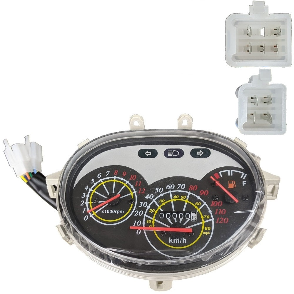 Speedometer Gauge Instrument Cluster for Taotao Scooter 50cc 150cc