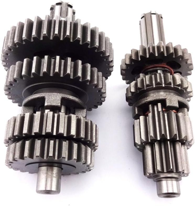 Transmission Gear Box Main Counter Shaft Assembly for 4-Stroke Engines 110cc 125cc YX Pit Dirt Bike ATC 70 ATC 90 Mini Trail