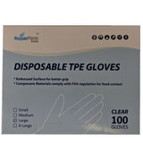 Gloves Disposable TPE 100ct