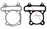 Cylinder Head Gasket Set - 61mm 168.9cc 170cc GY6 Type A Engine 54mm Block