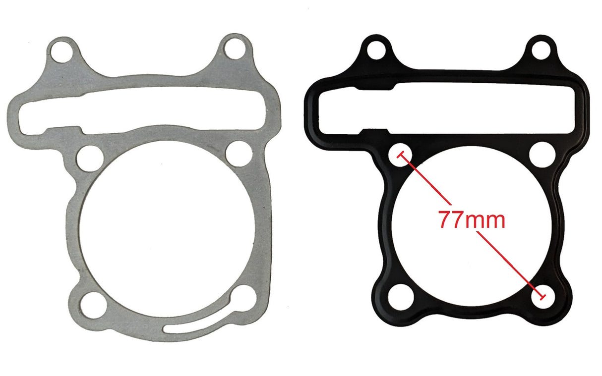 Cylinder Head Gasket Set - 61mm 168.9cc 170cc GY6 Type A Engine 54mm Block