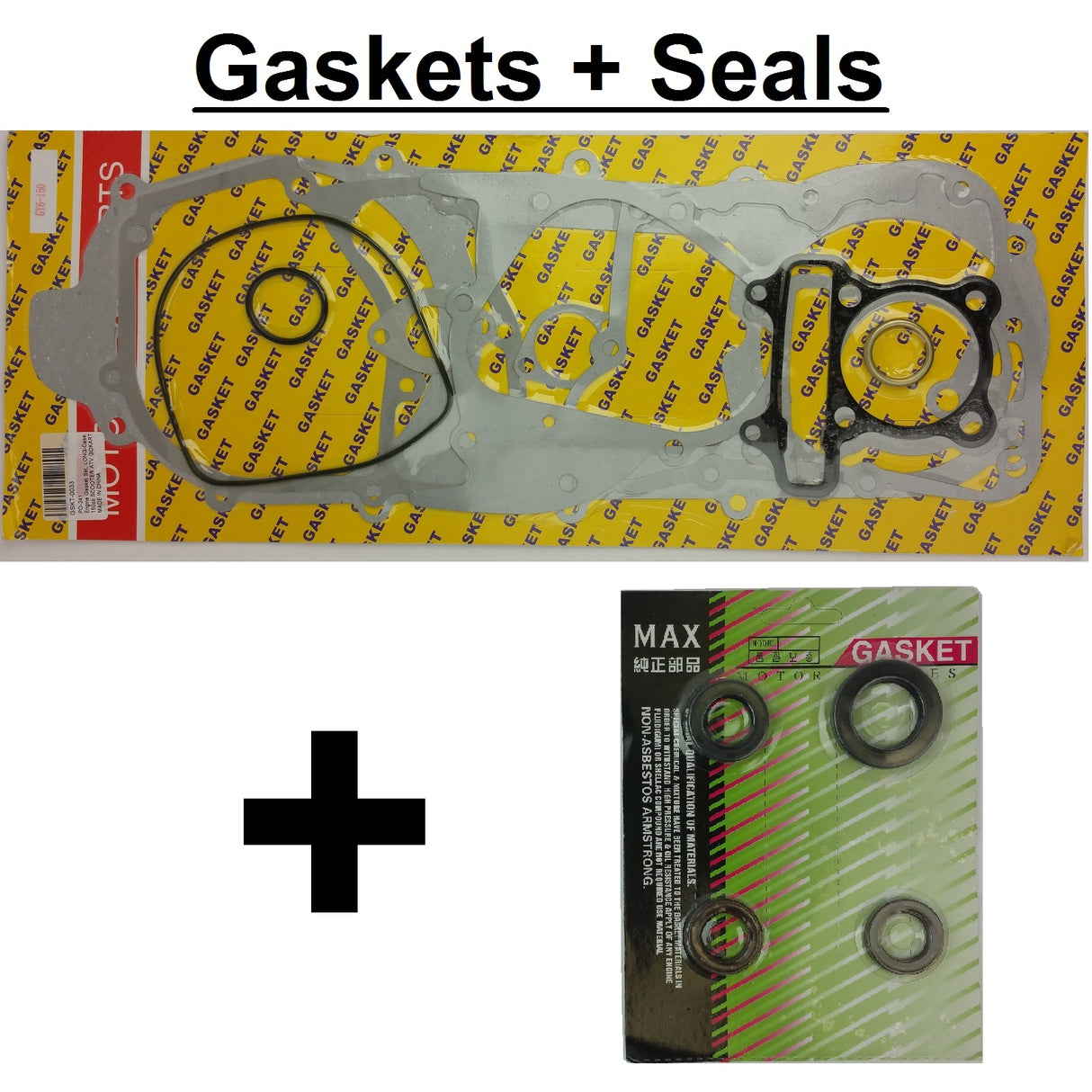 Engine Gasket Set, LONG-Case, 150cc SCOOTER ATV GOKART