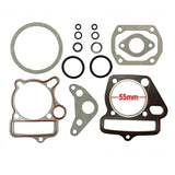 Complete Head & Cylinder Gasket With O-Rings Set for 4 Stroke Horizontal Engine 125cc ATV Apollo CRF (WITH OBLONG HOLE) Engine 1P54FM