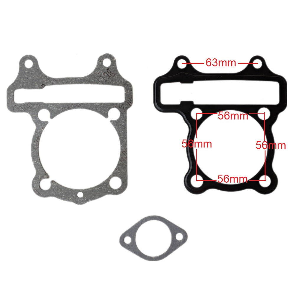 170cc GY6 Complete Engine Gasket Set B-BLOCK 57mm 61mm Cylinder Head Short Case