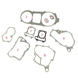 Complete Engine Gasket Set for Shockproof GY6 150cc 200cc 63mm EFI Engine