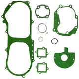 RedCap 50cc 2-Stroke Gasket Set for Yamaha JOG Minarelli ATV Scooters (1E40QMB, 1PE40QMB) QJ50 Engines - Compatible with E-Ton, Vento, Keeway, Hurricane - Enhance Engine Performance - Set of 9