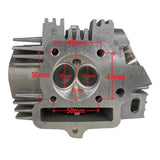 Cylinder Head 125cc - Version XY125  with small timing sprocket 28T - 3 bolt for ATV/Dirt Bike