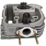 61mm Big Bore Cylinder Head Assembly GY6 169cc 200cc 57mm Stud Spacing Type K-Block 2-Bolt Valve cover