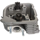 61mm Big Bore Cylinder Head Assembly GY6 169cc 200cc 57mm Stud Spacing Type K-Block 2-Bolt Valve cover