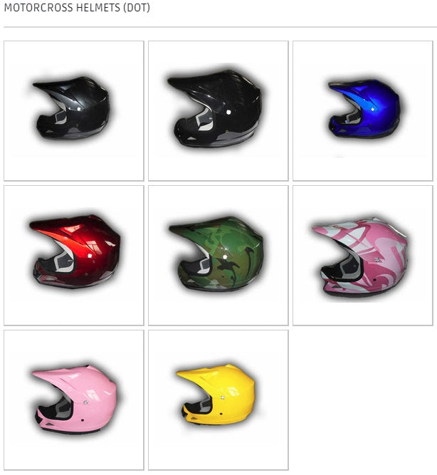 Helmet, Junior Motocross