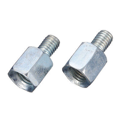 Mirror Adapter 2 pcs - 10mm Female 8mm Male - Converts M10 mirror to M8
