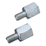 Mirror Adapter 2 pcs - 10mm Female 8mm Male - Converts M10 mirror to M8