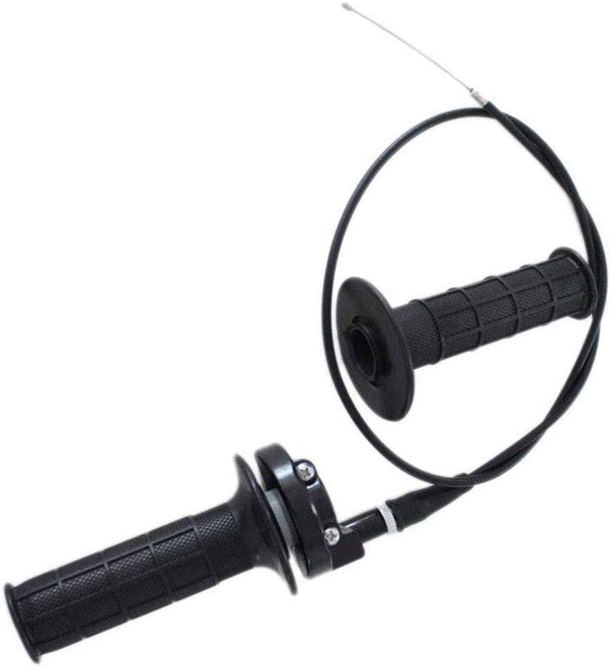 Throttle Grips Cable Kit Assembly 7/8"- Mini Baja MB165 MB200 5.5/6.5hp 196cc 200cc Doodlebug Bike 50"