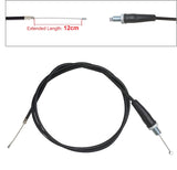 Twist Throttle Handle Grips Set with Cable Compatible with 49cc 50cc 66cc 80cc 2-Stroke Engine Motorized