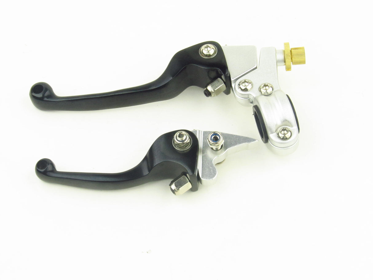 BLACK - CNC Brake Clutch Lever Set, Aluminum, Dirt Bike