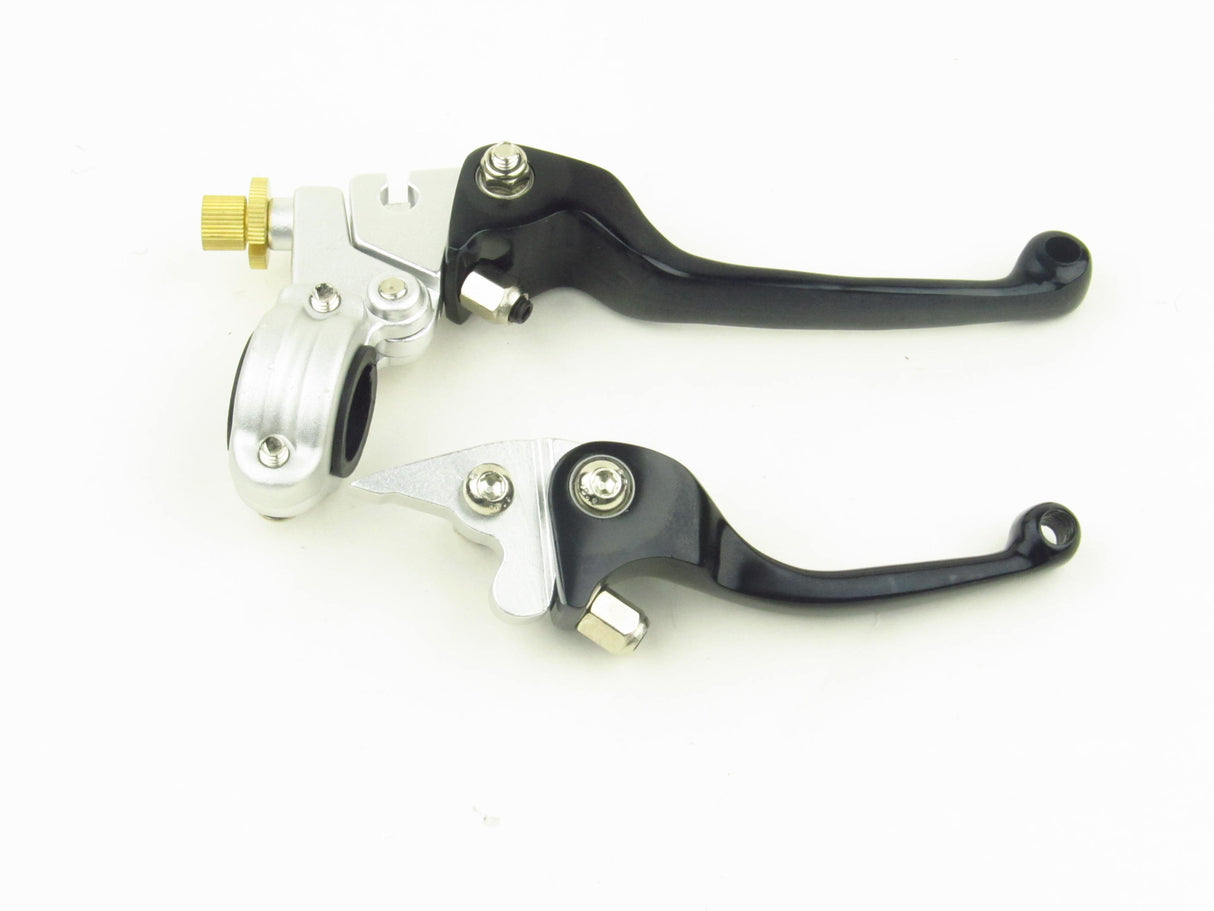 BLACK - CNC Brake Clutch Lever Set, Aluminum, Dirt Bike