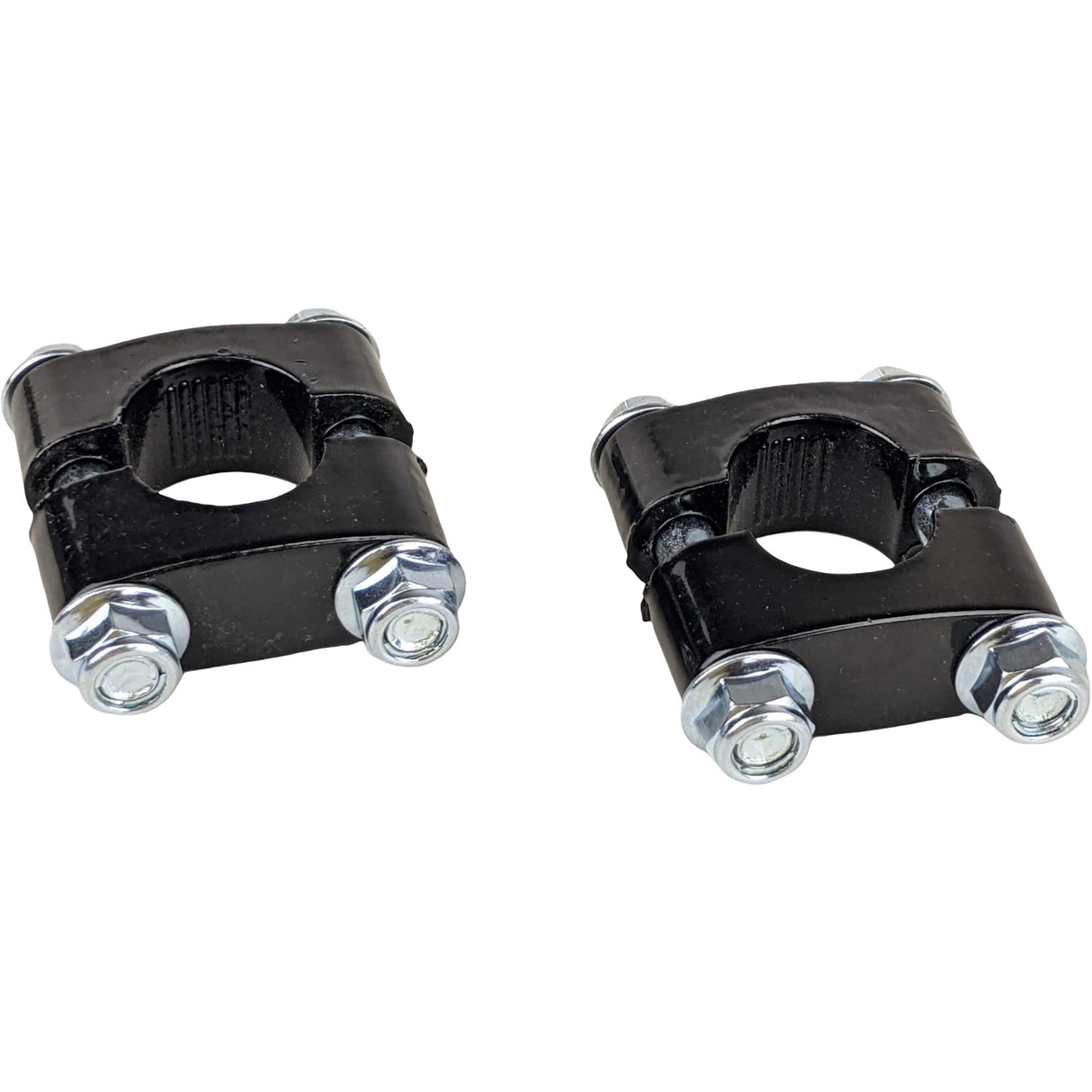 7/8" (22mm) Universal Handlebar Riser Clamp Bracket Compatible with ATV Dirt Bike Mini Bike Coleman BT200X Mega Moto 80/105
