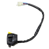 RedCap Left Side Handlebar Switch Assembly with 8-wire Harness Pin Plug, Horn Turn Signal, Hi-Lo Headlight Switch - Specifically Designed for Jonway ATV - Version-YY125-2A, Fit in Chinese ATV Models