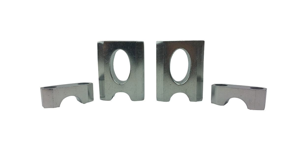 7/8" 22mm to 1 1/8" 28mm Handlebar Clamp Mount Bracket ATV Quad Dirt Pit Bike