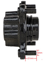 Front Wheel Hub Assembly with Bearings Compatible with Chinese 110cc 125cc 150cc ATV Quad Go Kart