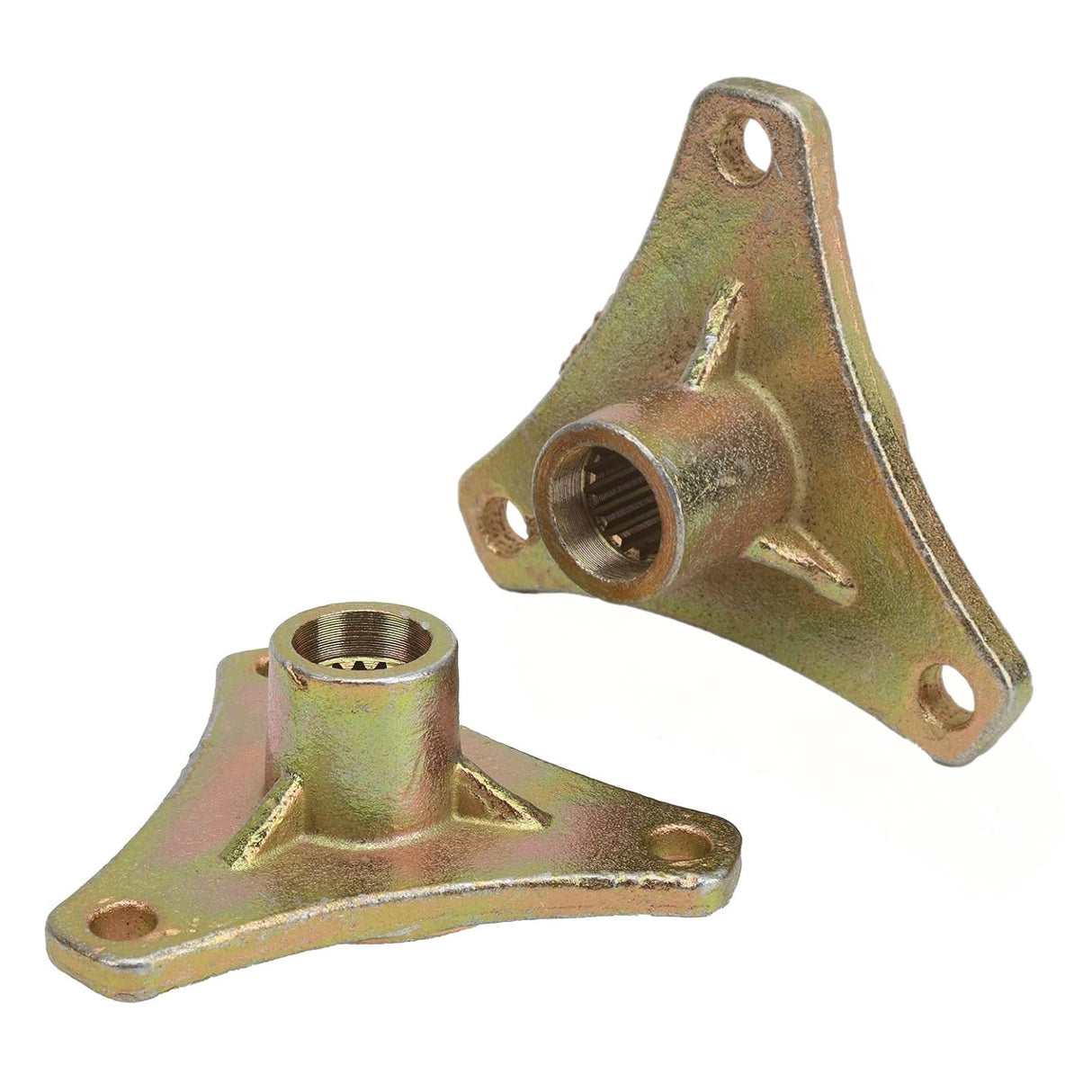 Set of 2 Rear Wheel Hub 17 Spline 3 Stud for Chinese 110cc ATVs with Shift Engines