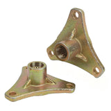 Set of 2 Rear Wheel Hub 17 Spline 3 Stud for Chinese 110cc ATVs with Shift Engines