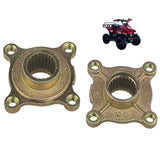 Set of 2 Rear Wheel Hub 23T Spline 4 Holes for C125 110cc 125cc Cougar Hawk ATV