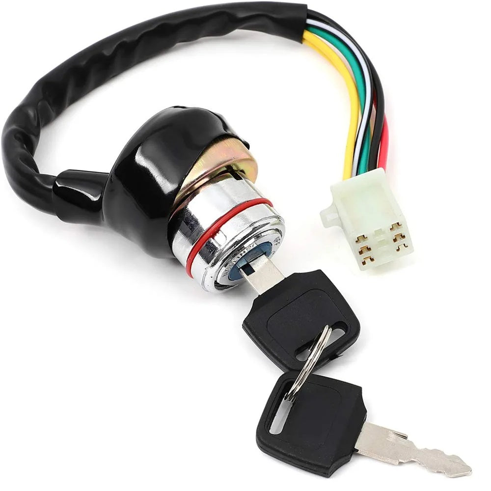 Ignition Switch, 6-wire