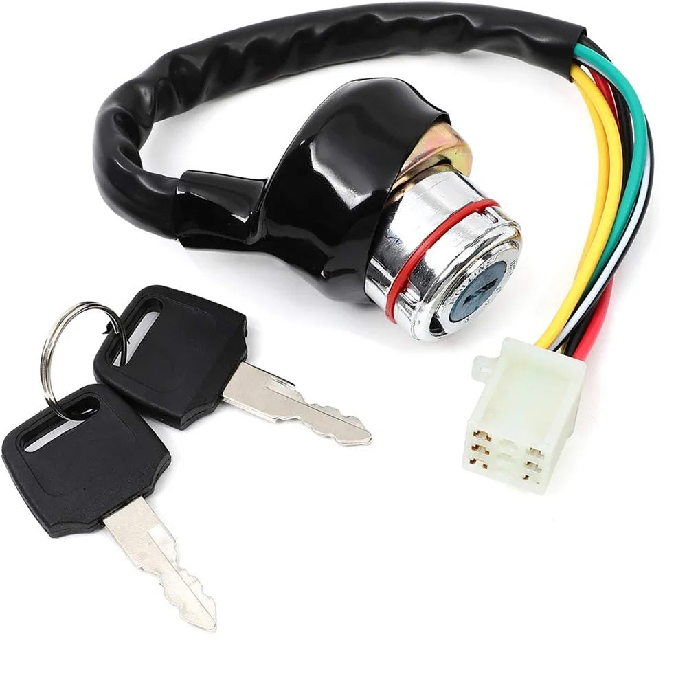 Ignition Switch, 6-wire