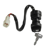 Ignition Key Switch 4 Wire for Yamaha Warrior Yfm350 Atv Plug 2001 2000 1999 1998 1997 1996