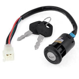 Ignition Switch with Keys, 4-Wire
