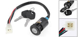 Ignition Switch with Keys, 4-Wire