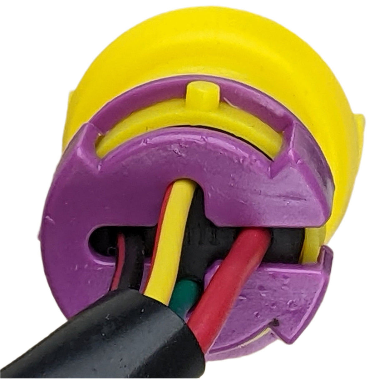 Ignition Key Switch - 4 Wire - with Waterproof Harness Plug OEM Linhai Goon Muddy Bighorn 260cc 300cc 400cc ATV
