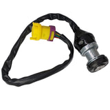 Ignition Key Switch - 4 Wire - with Waterproof Harness Plug OEM Linhai Goon Muddy Bighorn 260cc 300cc 400cc ATV