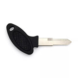 Set of 2 Key Blanks Uncut Left Blade Groove for GY6 Chinese Scooters & Pocket Bikes - Version 1