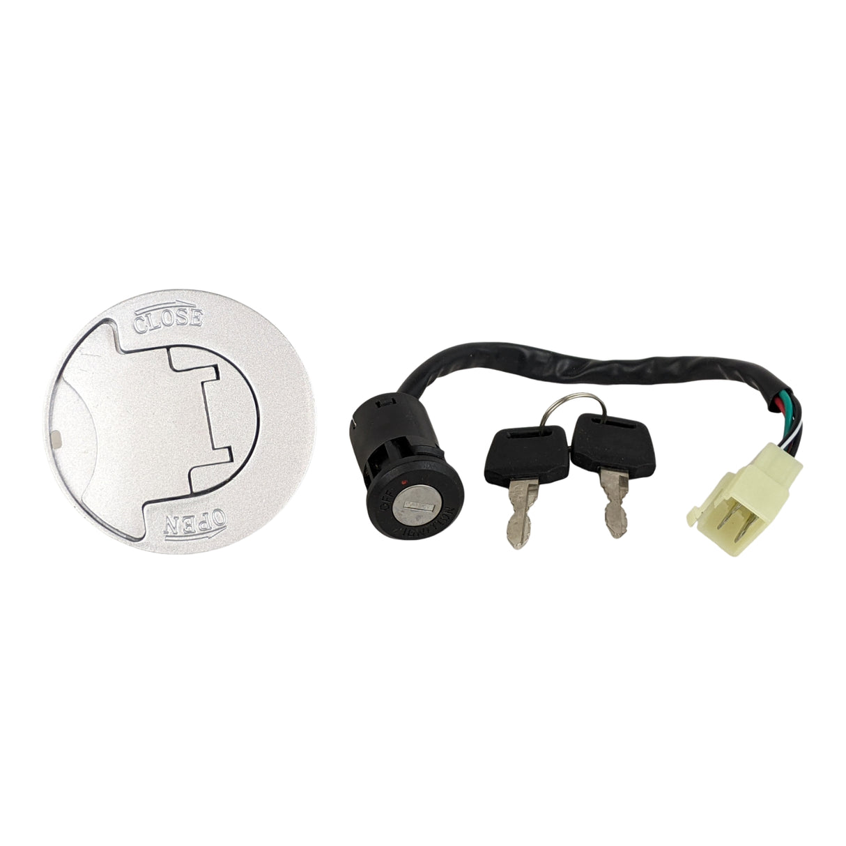 Ignition Key Switch - 4 Wire - Panther 250b, Jaguar 200cc ATV