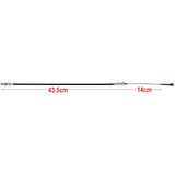 RedCap 64.5cm (25 3/8 In) Parking Brake Cable - Specifically Designed for - Kandi KD-125FM5 Go Kart & 125cc 2-seat Go Karts, Enhanced Durability for Improved Performance & Safety