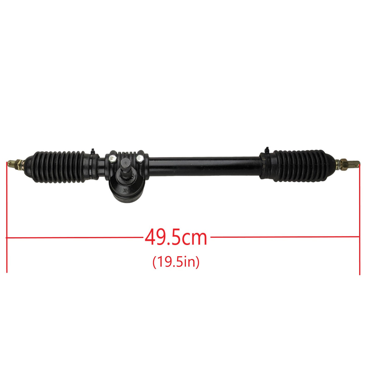 Steering Gear Rack & Pinion Assembly Compatible with Kandi GK125 Spider Go Kart - Fit for 110cc, 125cc, 110GKG-2 Go Kart, Buggy Kart, UTV - Thread M10x1.25
