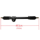 Steering Gear Rack & Pinion Assembly Compatible with Kandi GK125 Spider Go Kart - Fit for 110cc, 125cc, 110GKG-2 Go Kart, Buggy Kart, UTV - Thread M10x1.25