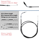 82" Throttle Cable, Kandi Go Kart 150cc