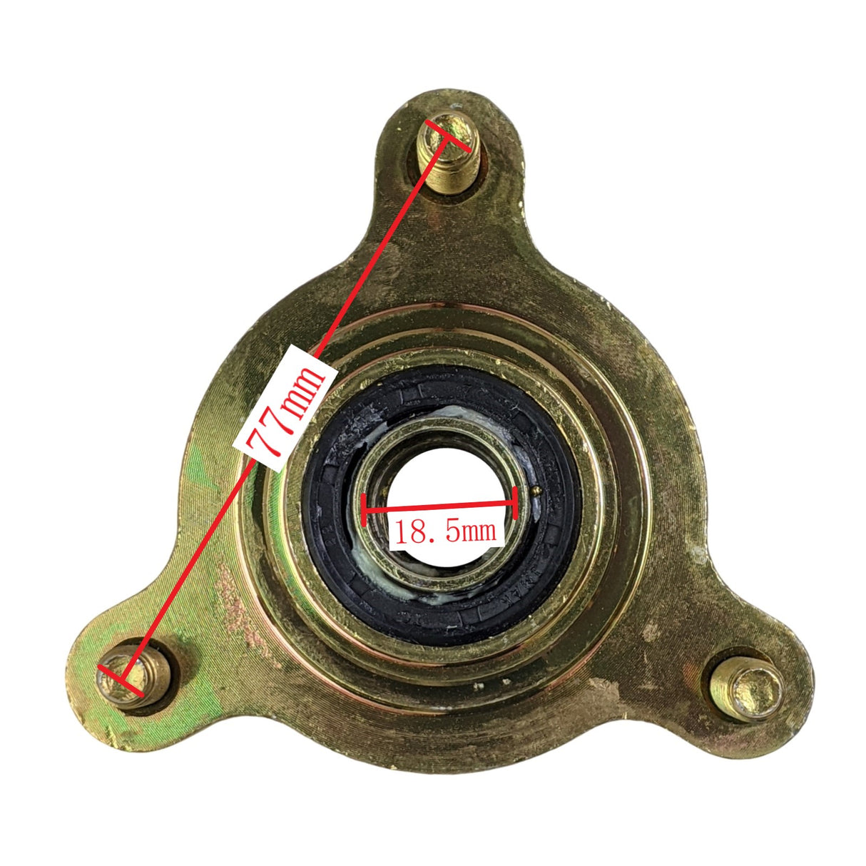 Front Hub Assembly, 110cc Kandi Go Karts