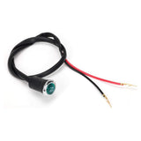 12V Neutral Reverse Gear Indicator Light - Universal Fit for 70cc-250cc ATV Quad 4 Wheelers - for Chinese Models Coolster, 110 RX, Kazuma, Jonway - (Green & Red Kit)