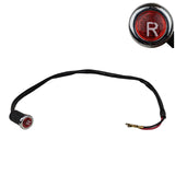 12V Reverse Gear Indicator Light for 70cc-250cc ATV Quad 4 Wheelers (Red)