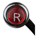 12V Reverse Gear Indicator Light for 70cc-250cc ATV Quad 4 Wheelers (Red)