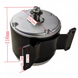 24V DC 350W 2650RPM Brushed Permanent Magnet Electric Motor for Electric Scooters Go-Kart Speed Control - MY1016